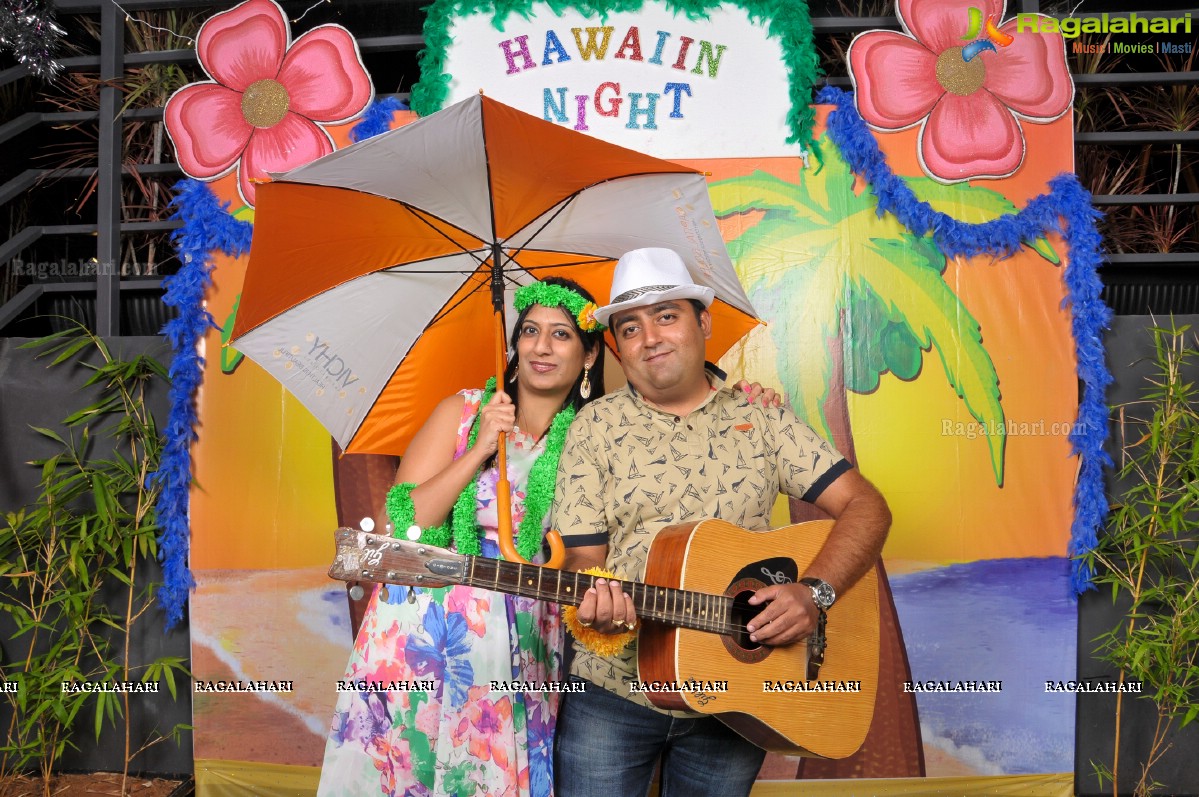 Partyholics Hawain Theme Get Together Party 2014