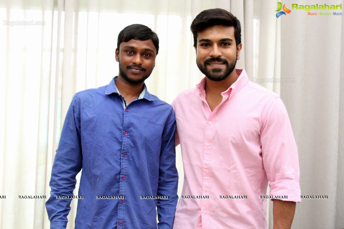 Ram Charan with HIV Positive Child