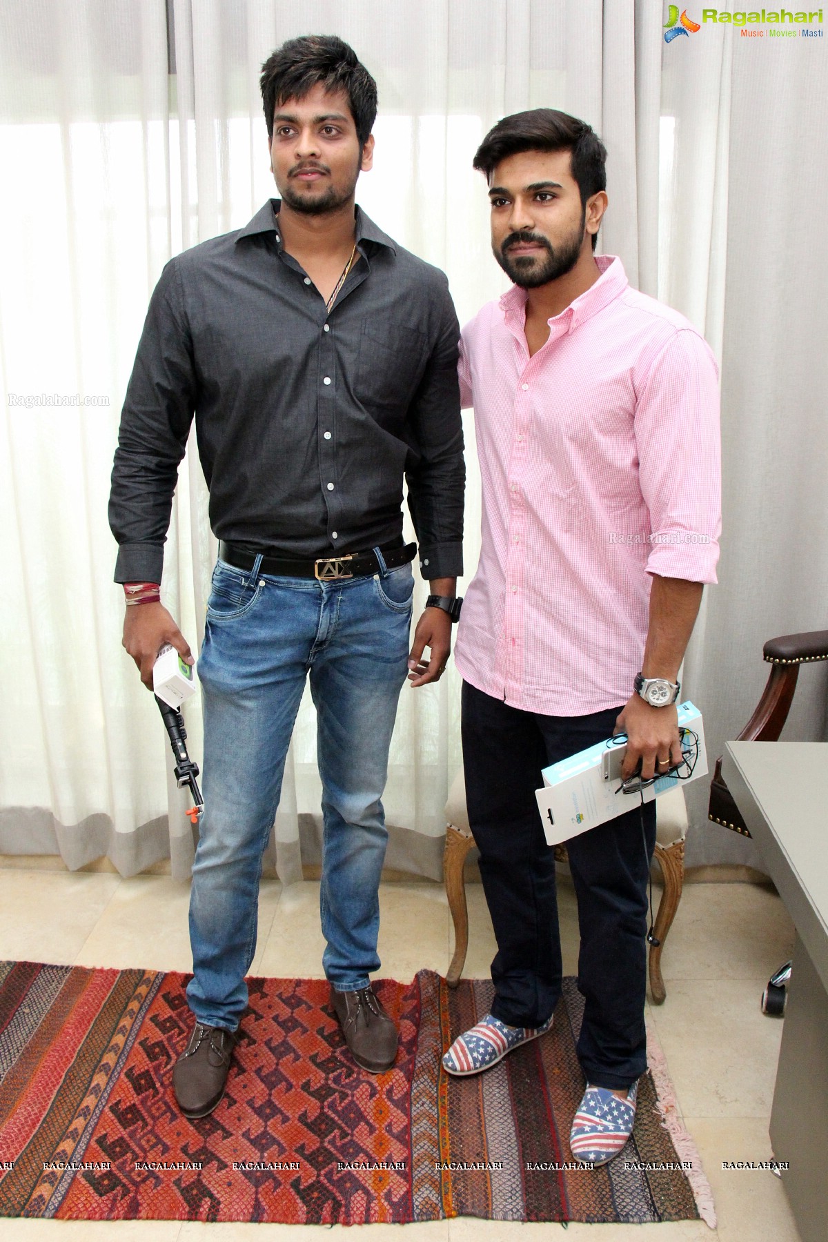 Ram Charan with HIV Positive Child