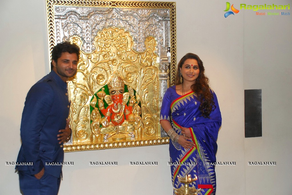 Rani Mukerji inaugurates art show An Art Collector's Paradise by artist Suvigya Sharma