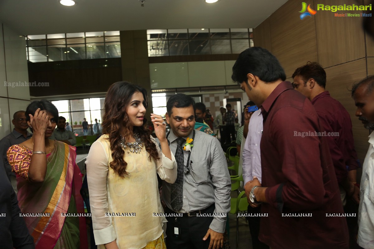 Samantha at Hepatitis B Vaccination Camp for Children at Continental Hospitals