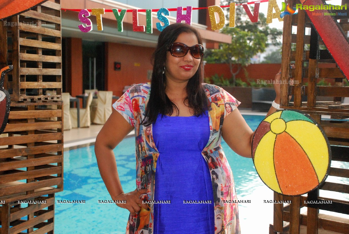 Stylish Divas Pool Party at Taj Vivanta (Nov. 1, 2014)