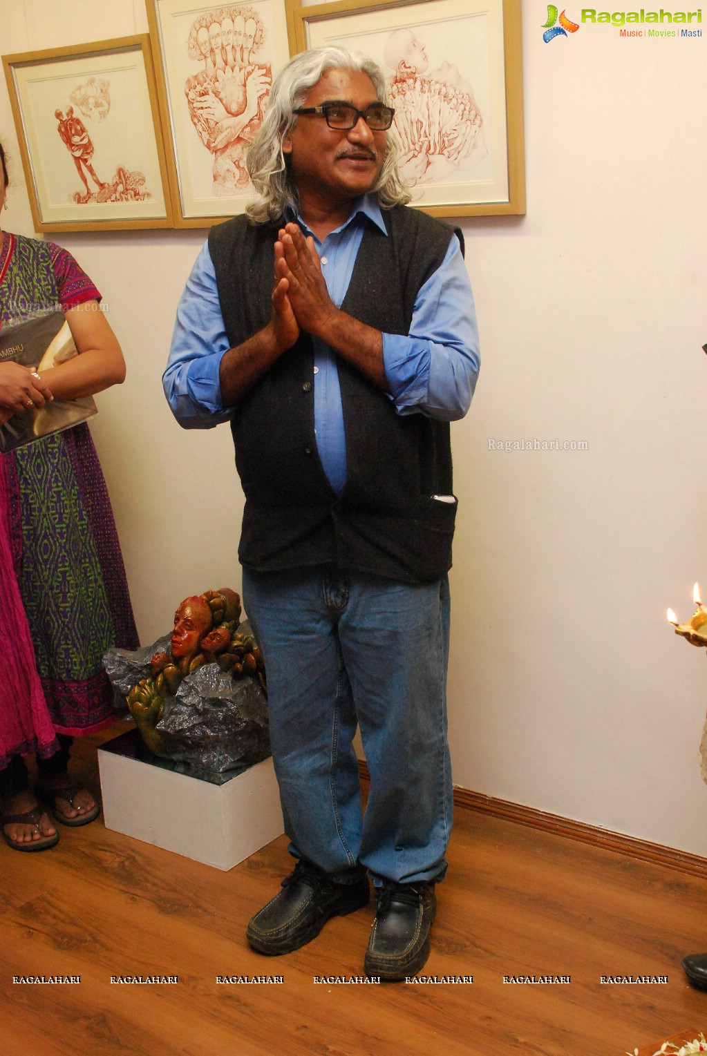 Swayambhu - A solo show of Drawings and Sculptures by Bolla Srinivasa Reddy