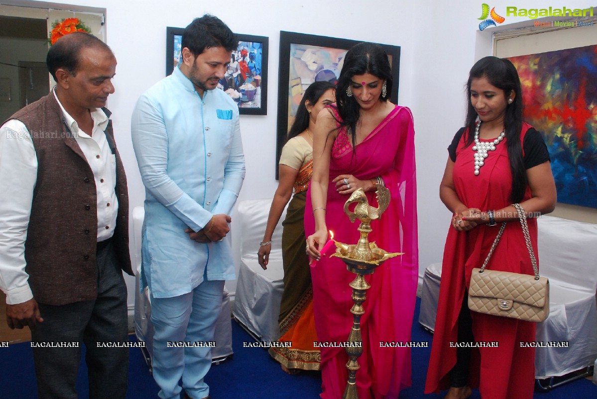 Vermillion Art House Launch by Ms. Simmi Kent, Hyderabad