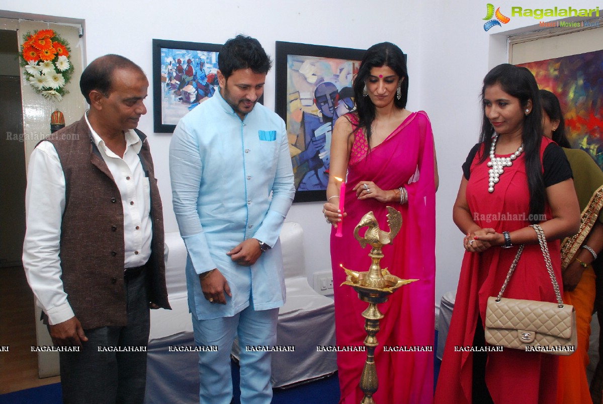 Vermillion Art House Launch by Ms. Simmi Kent, Hyderabad