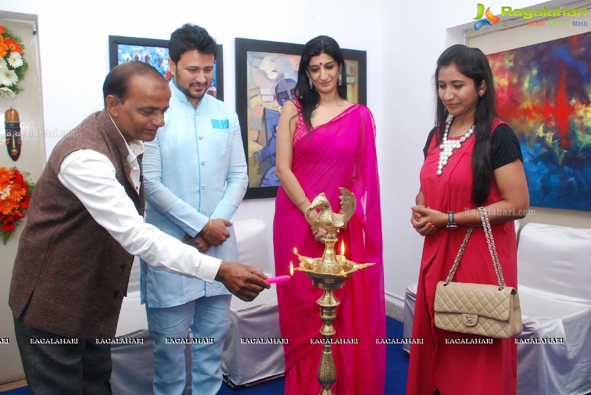 Vermillion Art House Launch by Ms. Simmi Kent, Hyderabad