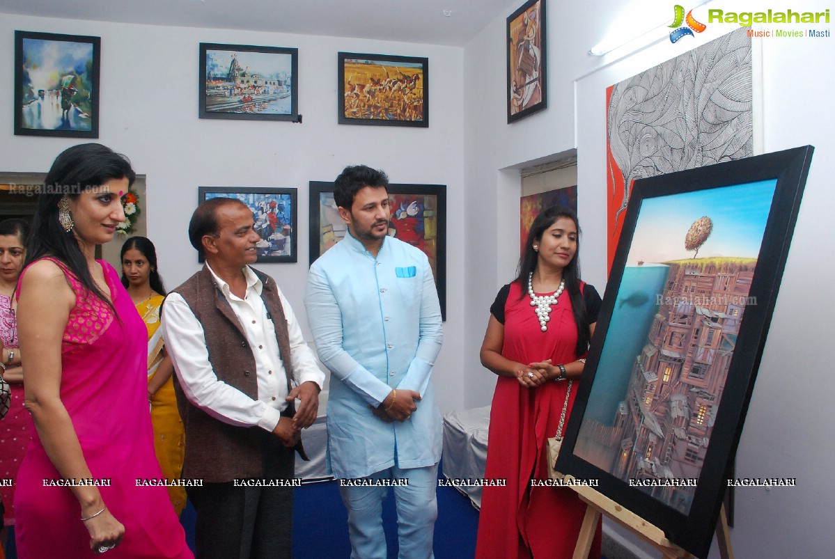 Vermillion Art House Launch by Ms. Simmi Kent, Hyderabad