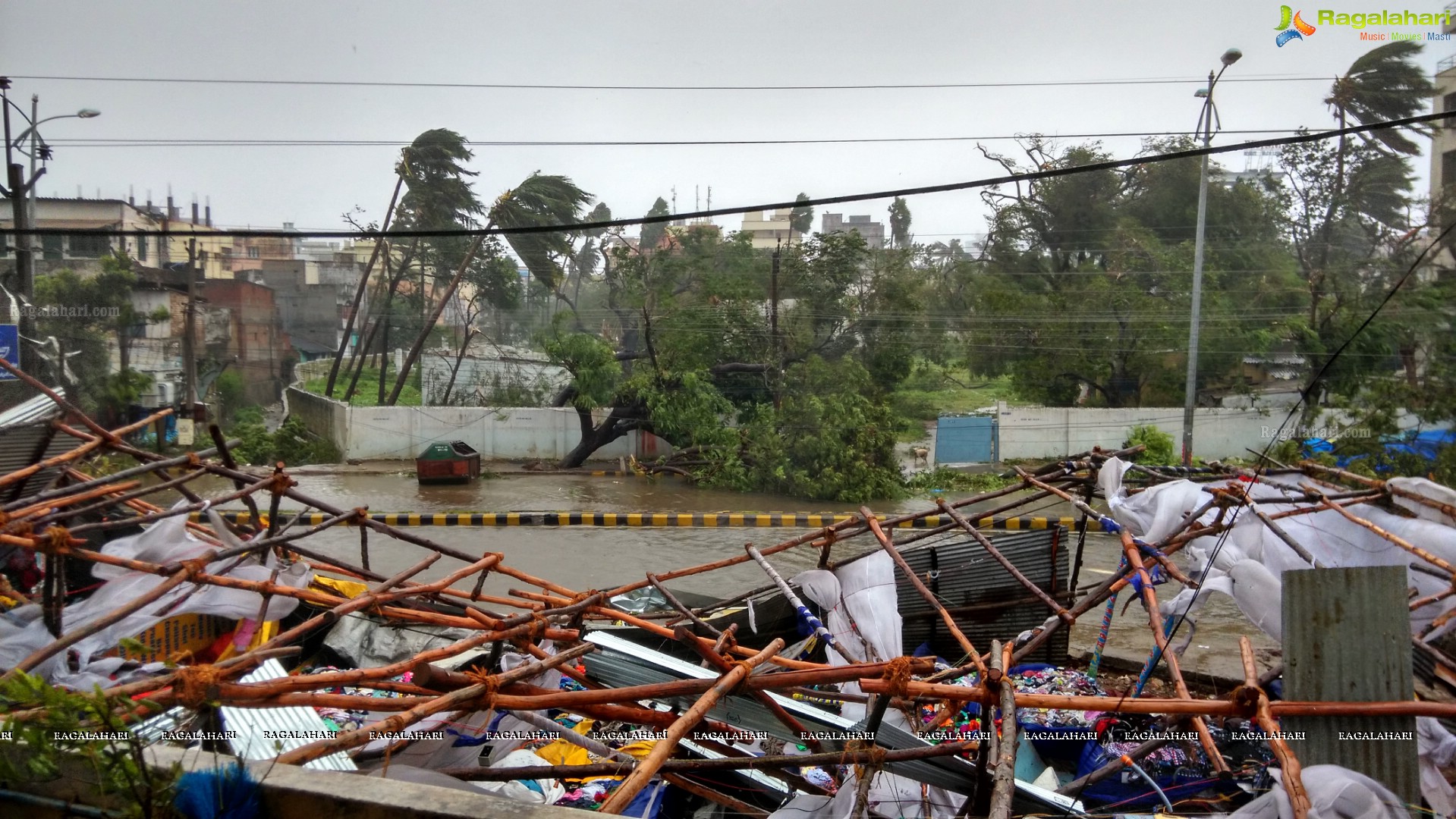 Hudhud Cyclone in Visakhapatnam