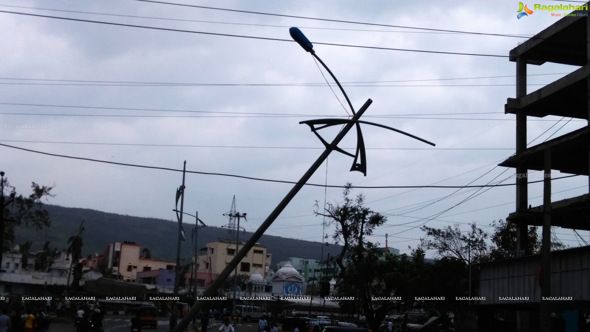 Hudhud Cyclone in Visakhapatnam