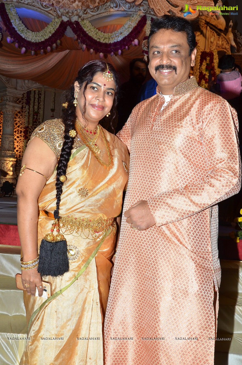 Celebs at Wedding Ceremony of Sri Divya and Sai Nikhilesh, Hyderabad