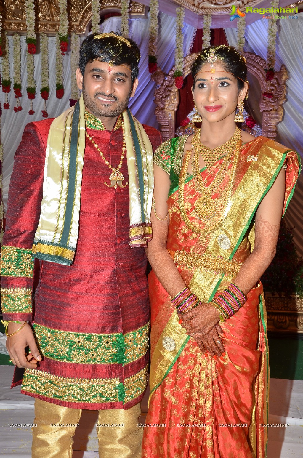 Celebs at Wedding Ceremony of Sri Divya and Sai Nikhilesh, Hyderabad