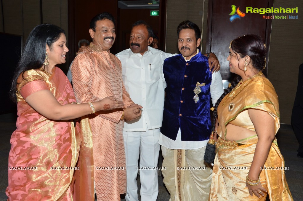 Celebs at Wedding Ceremony of Sri Divya and Sai Nikhilesh, Hyderabad