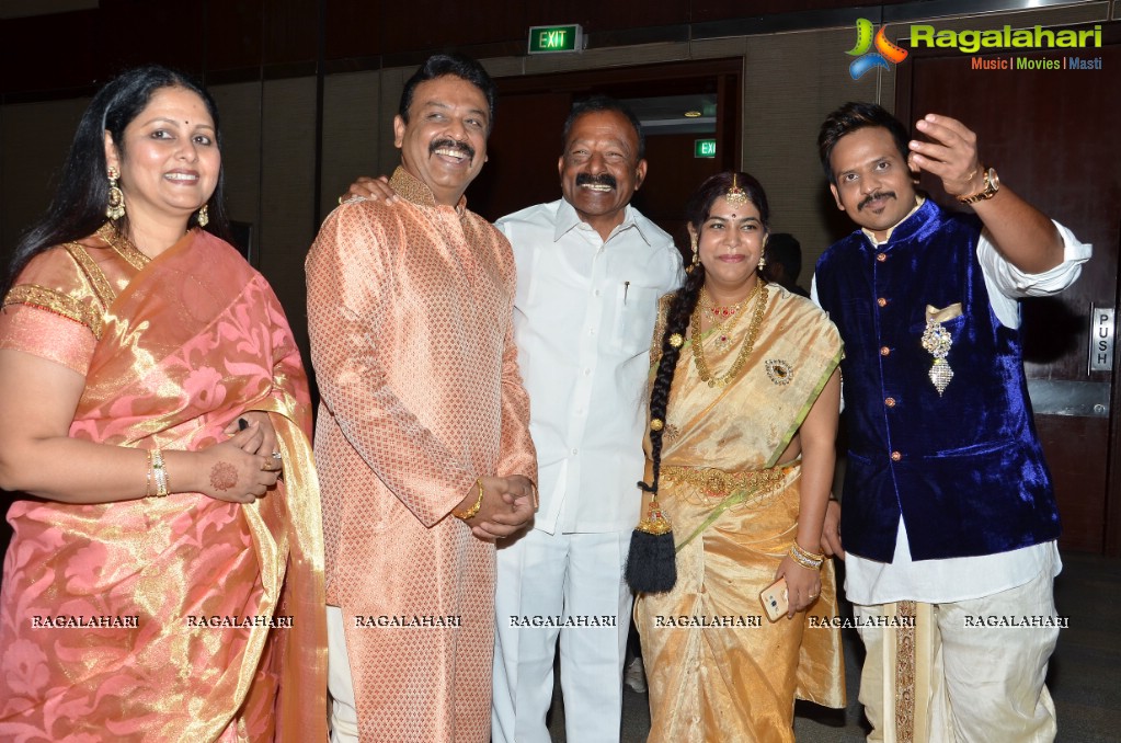 Celebs at Wedding Ceremony of Sri Divya and Sai Nikhilesh, Hyderabad