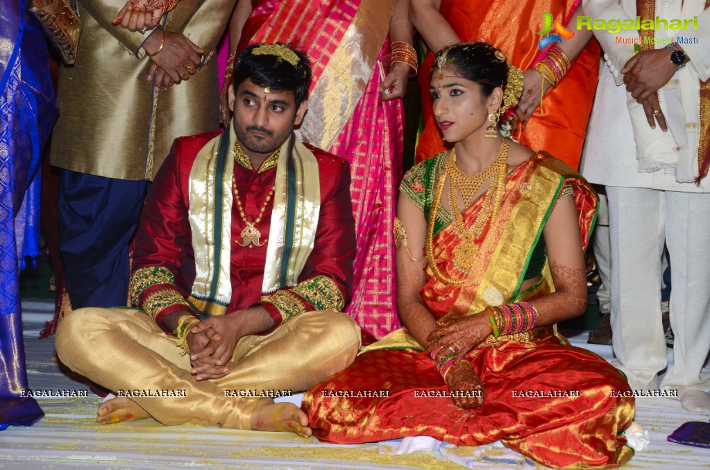 Celebs at Wedding Ceremony of Sri Divya and Sai Nikhilesh, Hyderabad