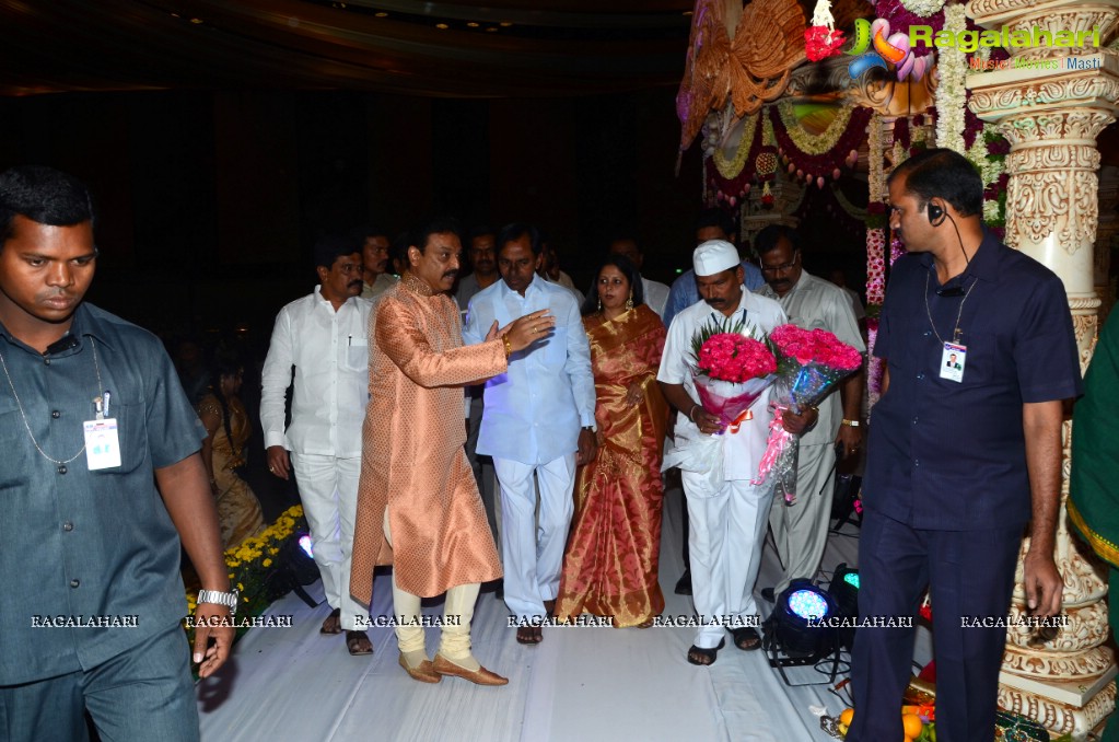 Celebs at Wedding Ceremony of Sri Divya and Sai Nikhilesh, Hyderabad