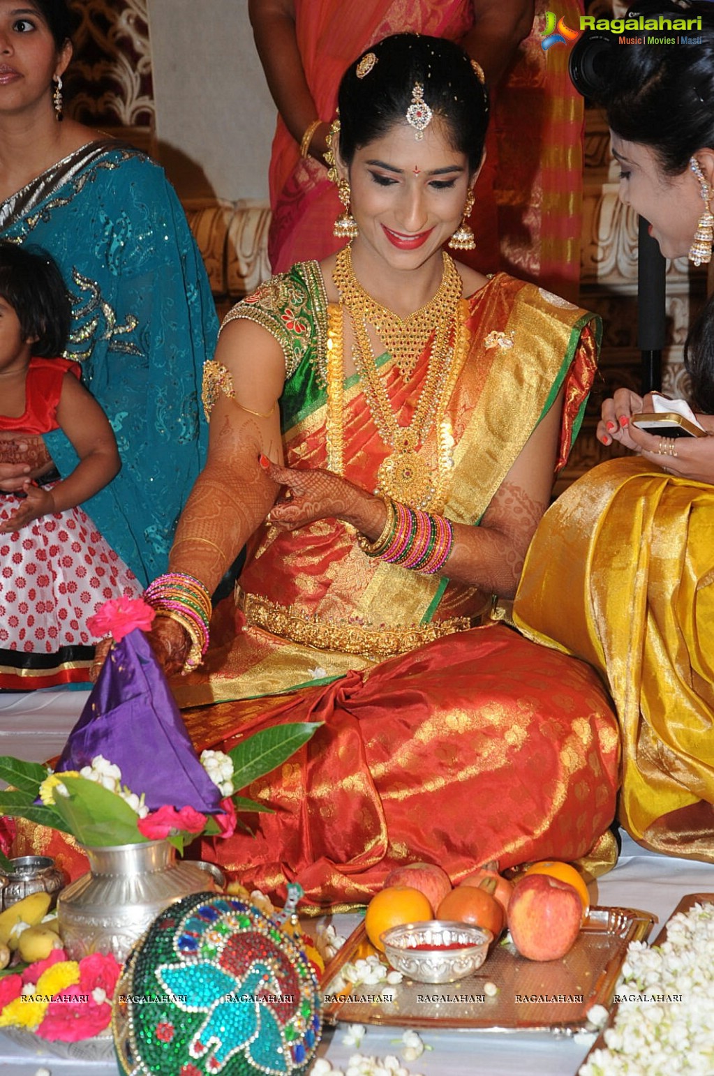 Celebs at Wedding Ceremony of Sri Divya and Sai Nikhilesh (Set 2), Hyderabad