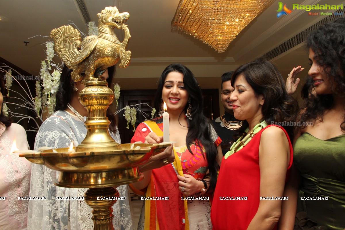 Amala Akkineni, Pinky Reddy and Chamme inaugurates ABsalut Style Exhibition and Sale at Taj Krishna, Hyderabad