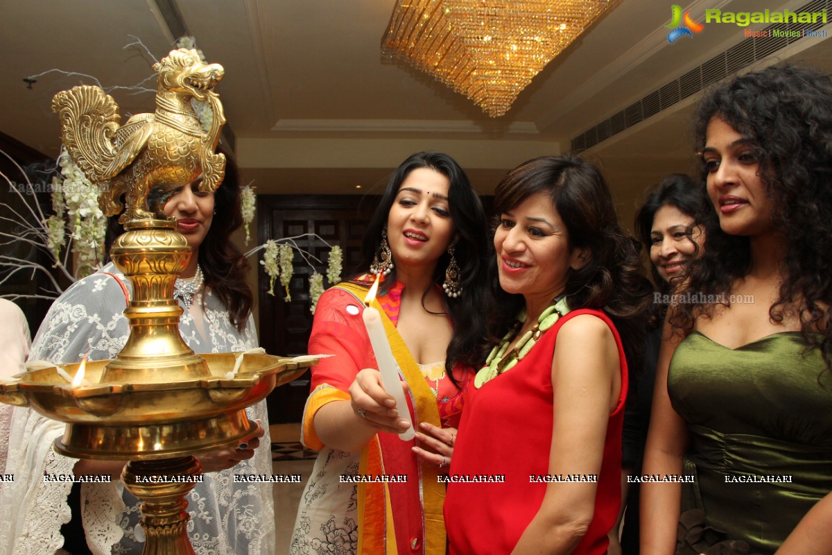 Amala Akkineni, Pinky Reddy and Chamme inaugurates ABsalut Style Exhibition and Sale at Taj Krishna, Hyderabad