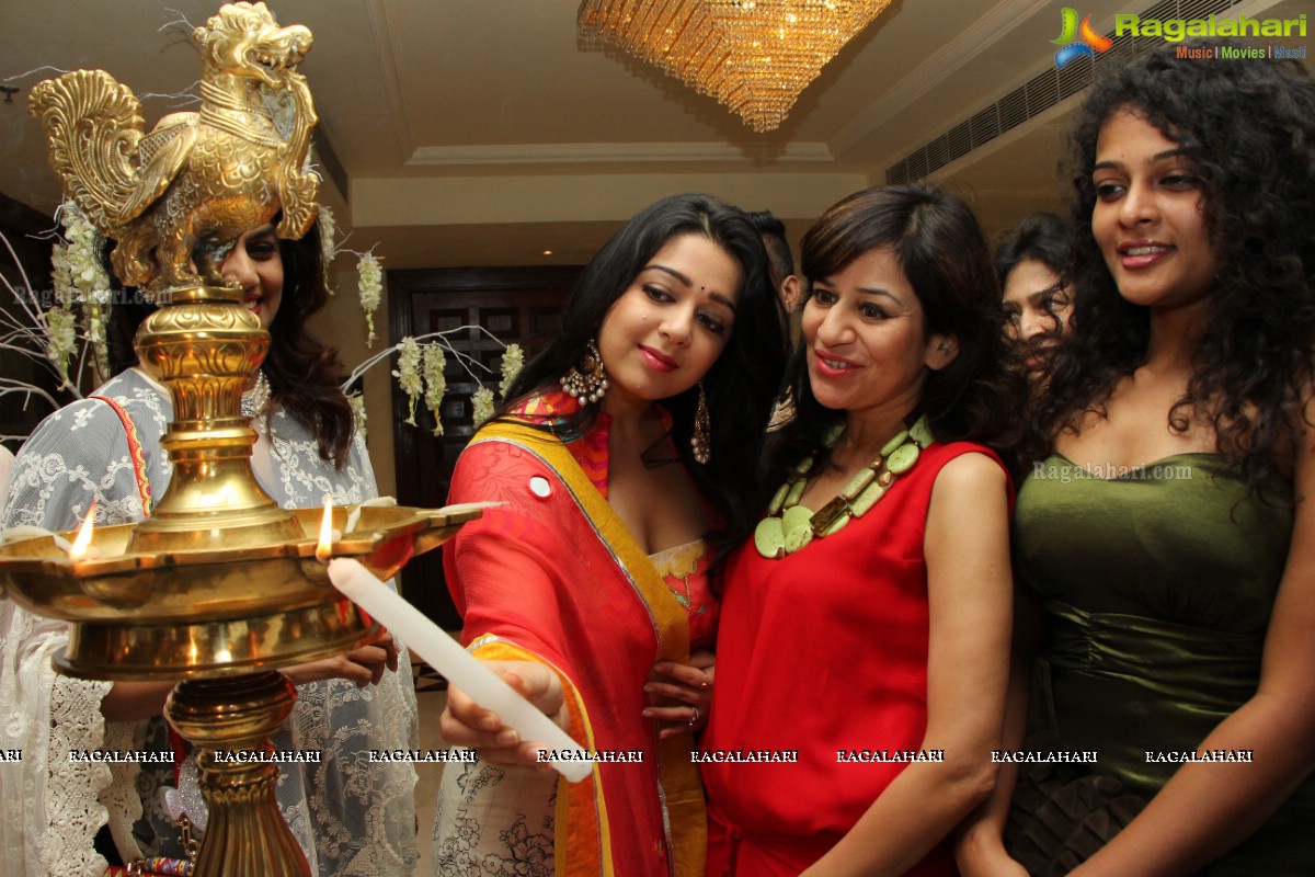 Amala Akkineni, Pinky Reddy and Chamme inaugurates ABsalut Style Exhibition and Sale at Taj Krishna, Hyderabad