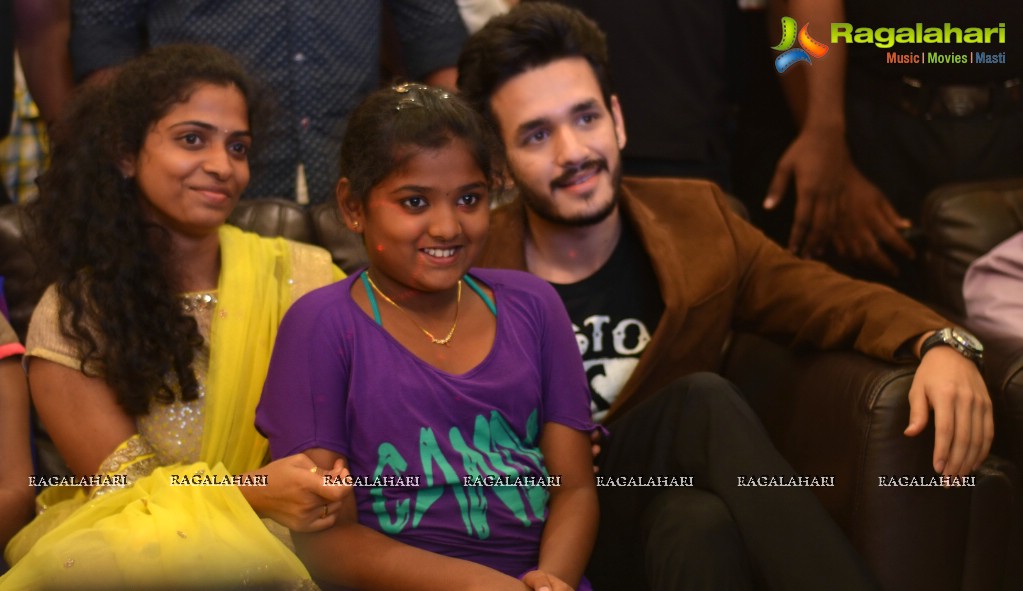 Akhil Akkineni at Sindhu Priya Fashion Show