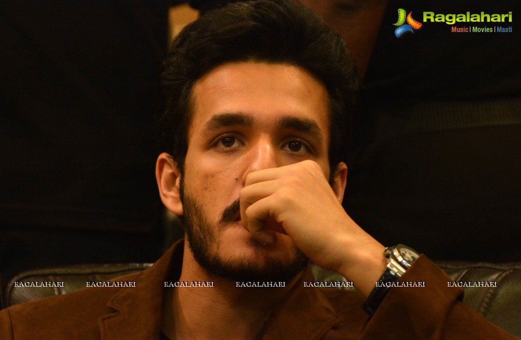 Akhil Akkineni at Sindhu Priya Fashion Show