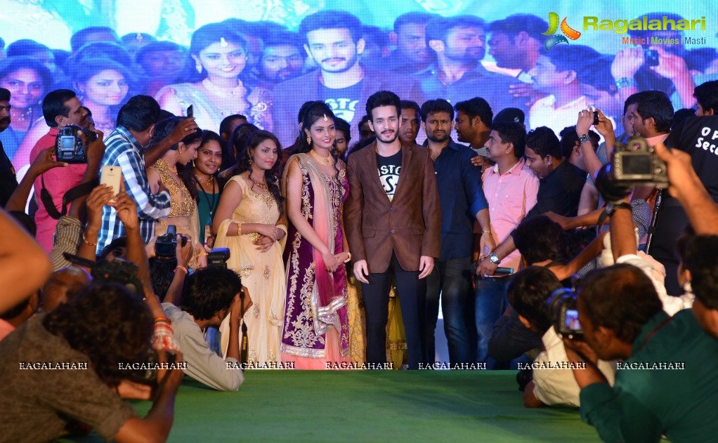 Akhil Akkineni at Sindhu Priya Fashion Show