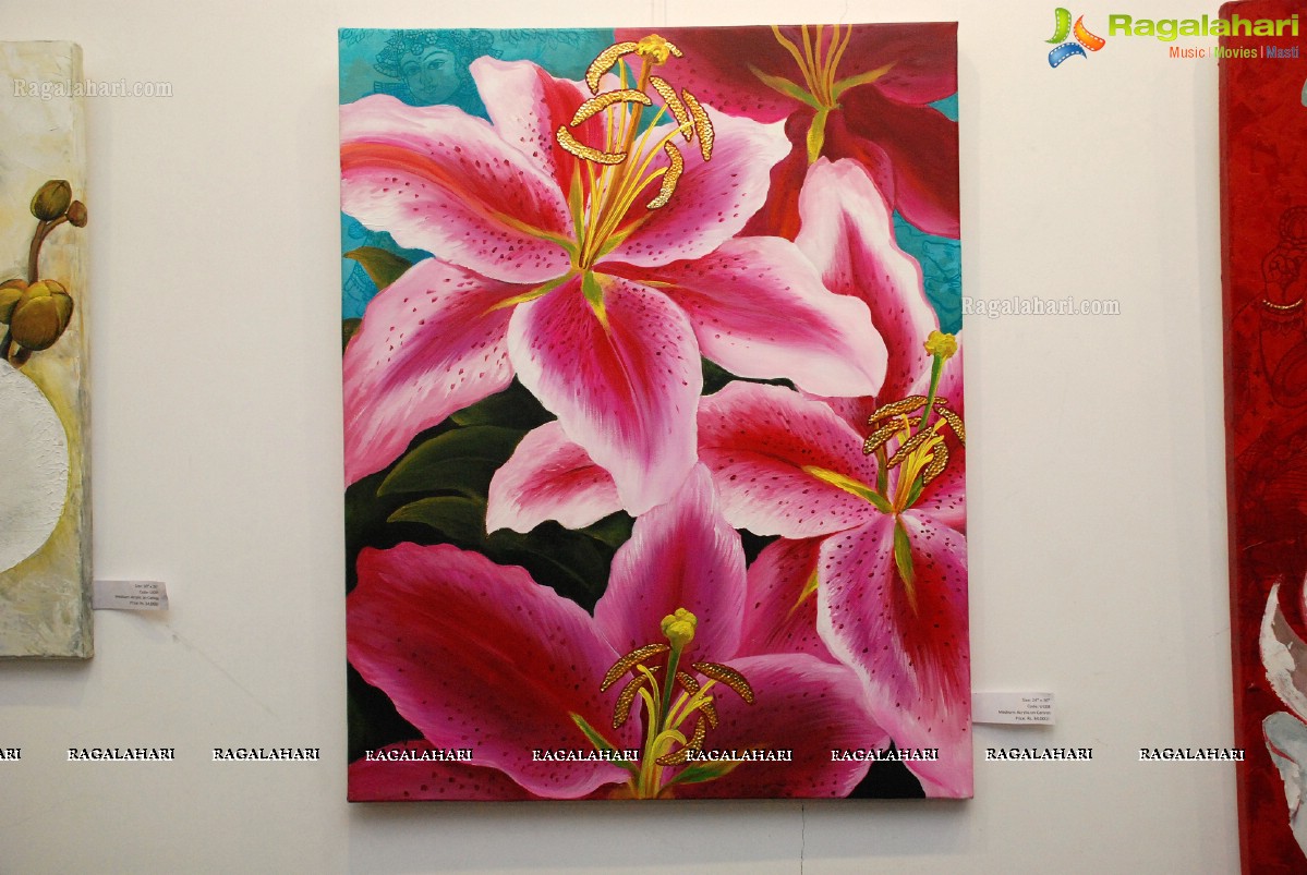 Floral Feast at Aalankritha Art Gallery by Prashanti Goel