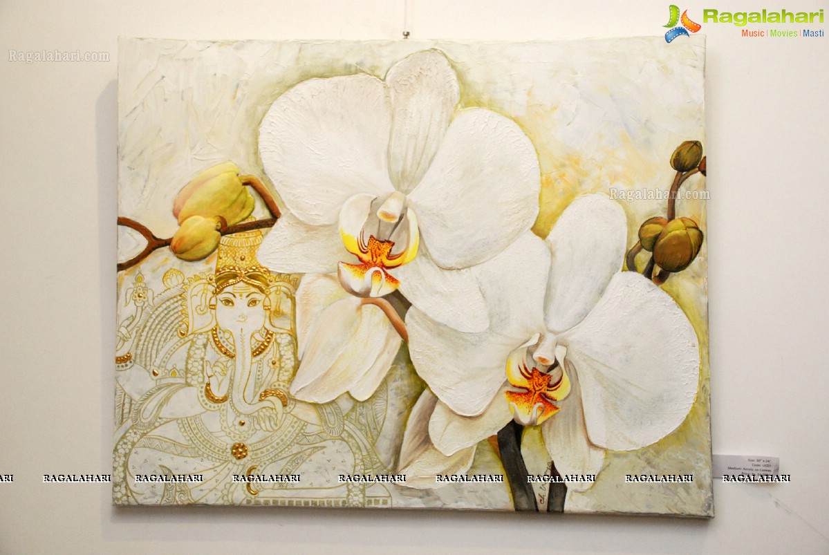 Floral Feast at Aalankritha Art Gallery by Prashanti Goel