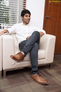 Allu Sirish poses with Bunny Mascot at PETA Stall