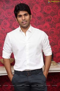 Allu Sirish poses with Bunny Mascot at PETA Stall