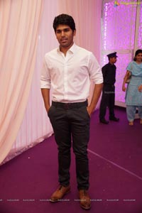 Allu Sirish poses with Bunny Mascot at PETA Stall