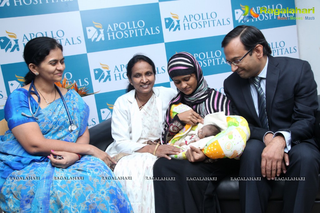 Apollo Hospitals - Successful Cardiac Surgery to a 11 day baby, Hyderabad