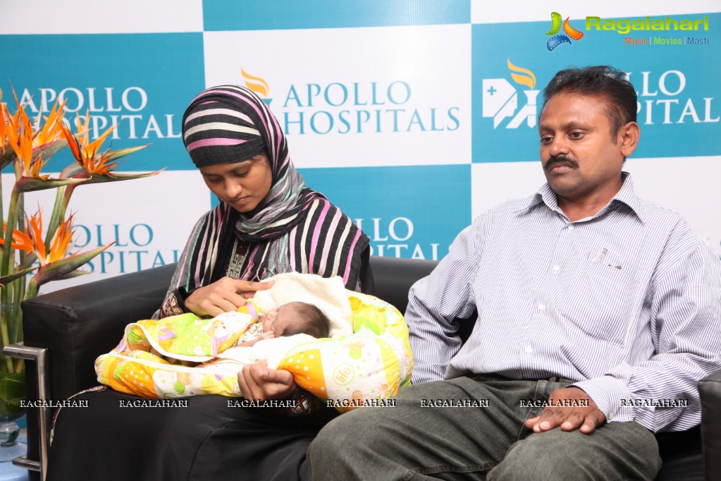 Apollo Hospitals - Successful Cardiac Surgery to a 11 day baby, Hyderabad