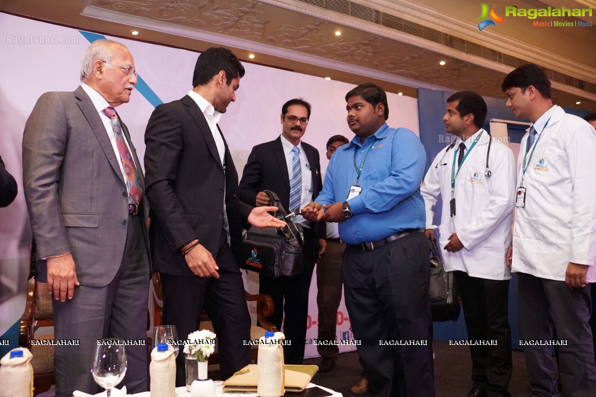 Dr. Prathap C Reddy launches Apollo Homecare Operations, Hyderabad