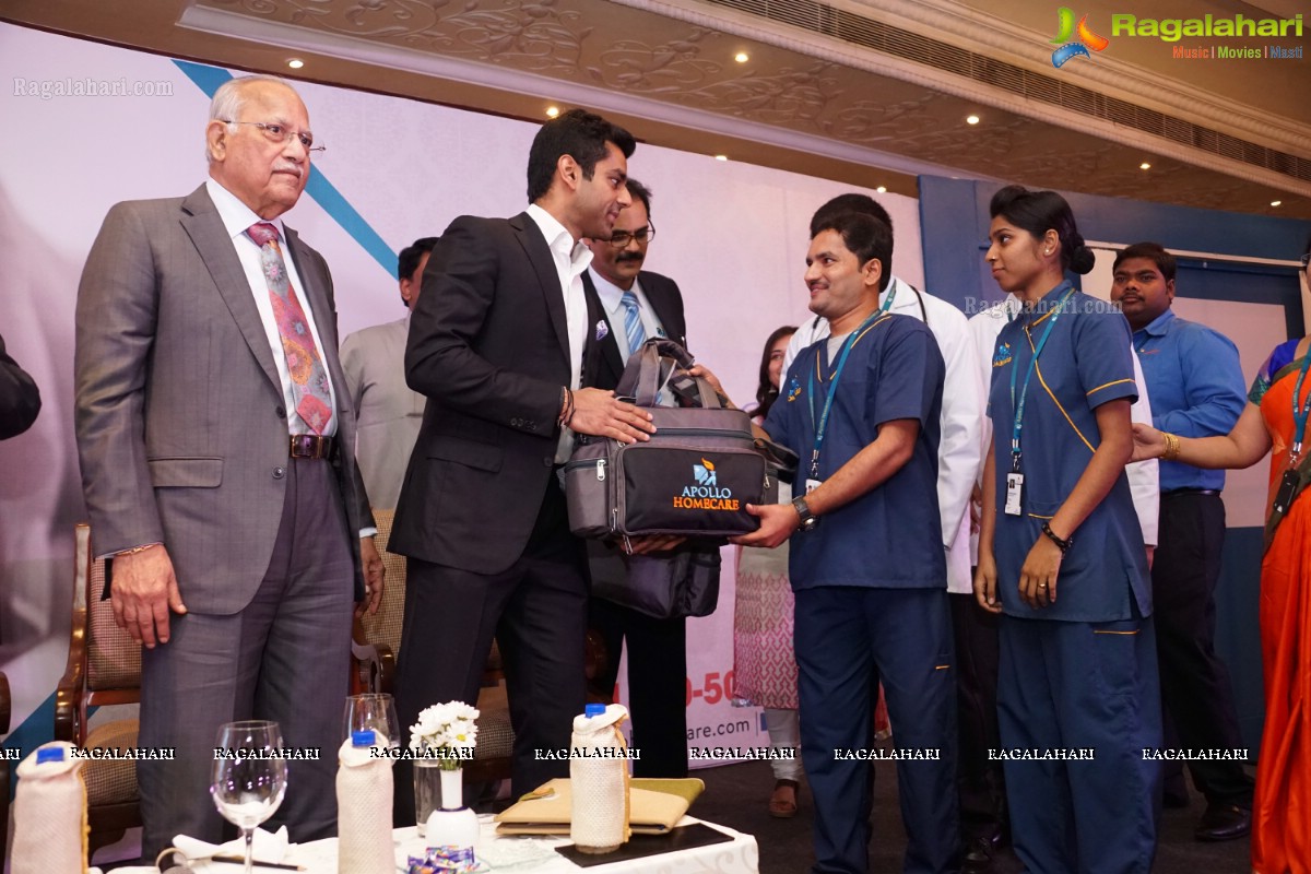 Dr. Prathap C Reddy launches Apollo Homecare Operations, Hyderabad