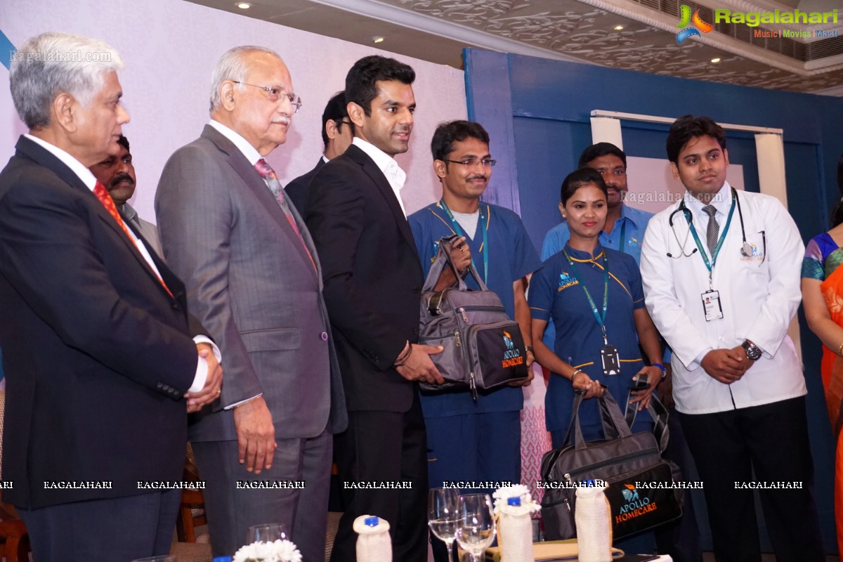 Dr. Prathap C Reddy launches Apollo Homecare Operations, Hyderabad