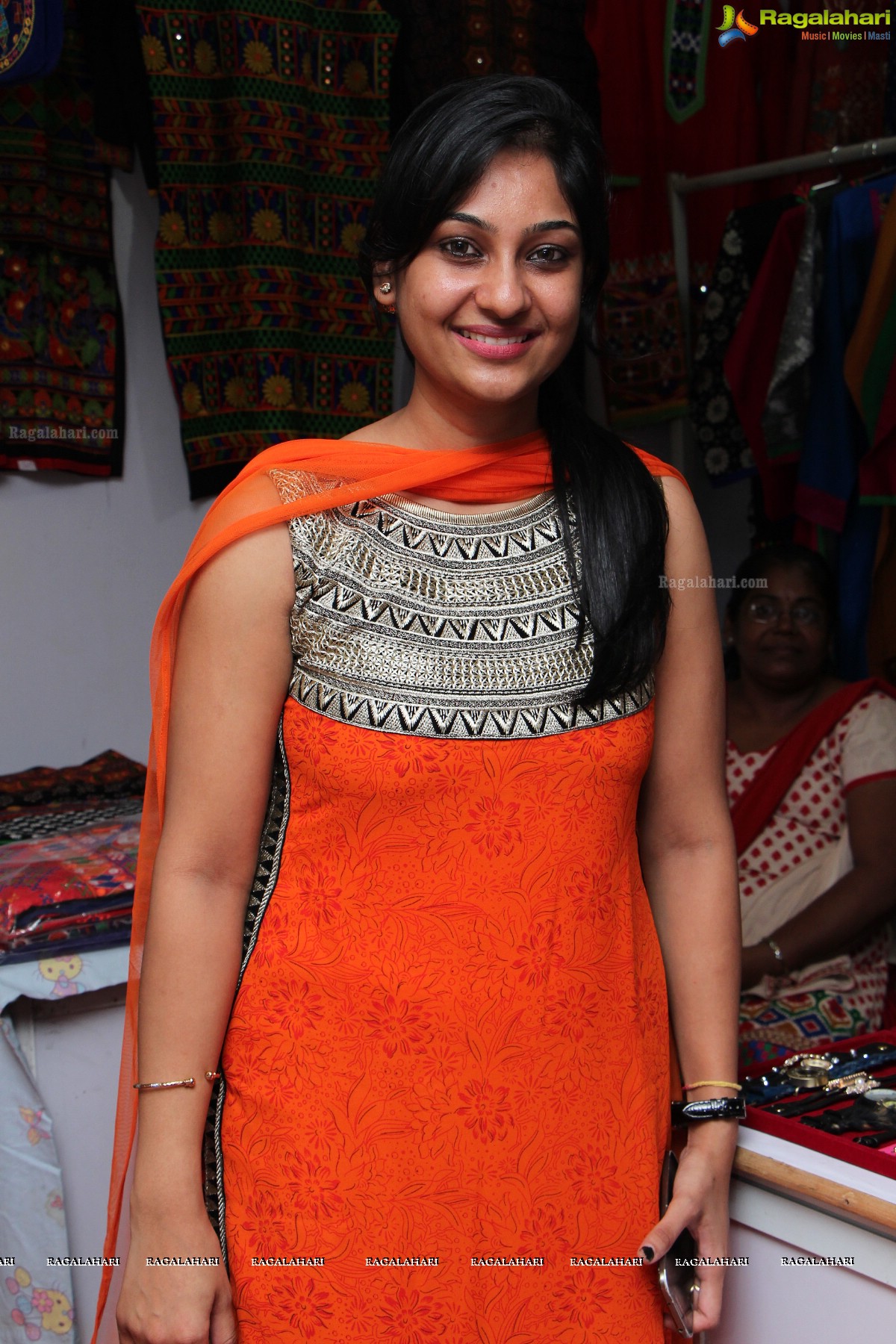 Chaya Devi launches Attitude Exhibition cum Sale at Haryana Bhavan, Hyderabad