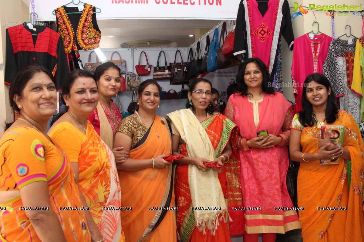 Chaya Devi launches Attitude Exhibition cum Sale at Haryana Bhavan, Hyderabad