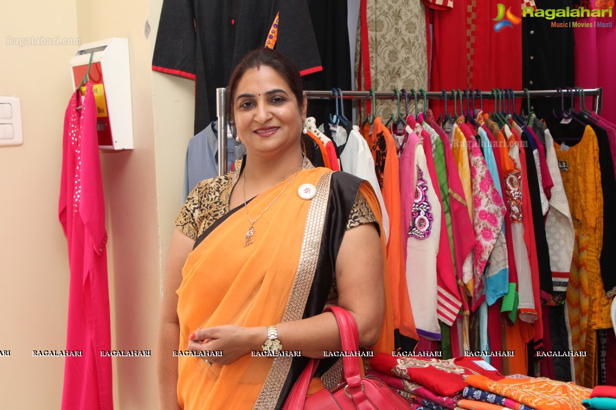 Chaya Devi launches Attitude Exhibition cum Sale at Haryana Bhavan, Hyderabad