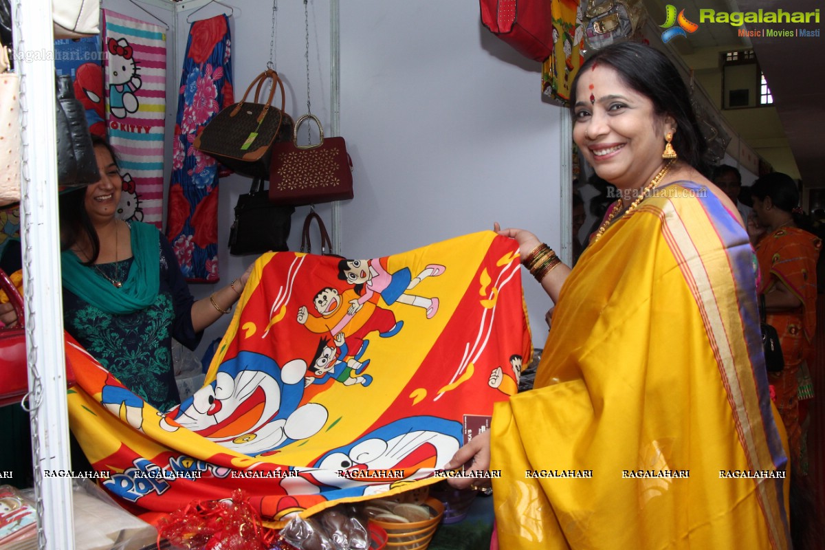 Chaya Devi launches Attitude Exhibition cum Sale at Haryana Bhavan, Hyderabad