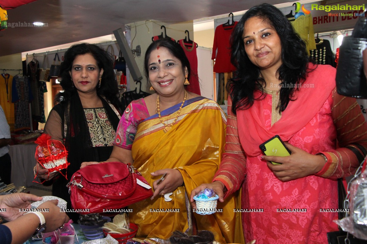 Chaya Devi launches Attitude Exhibition cum Sale at Haryana Bhavan, Hyderabad