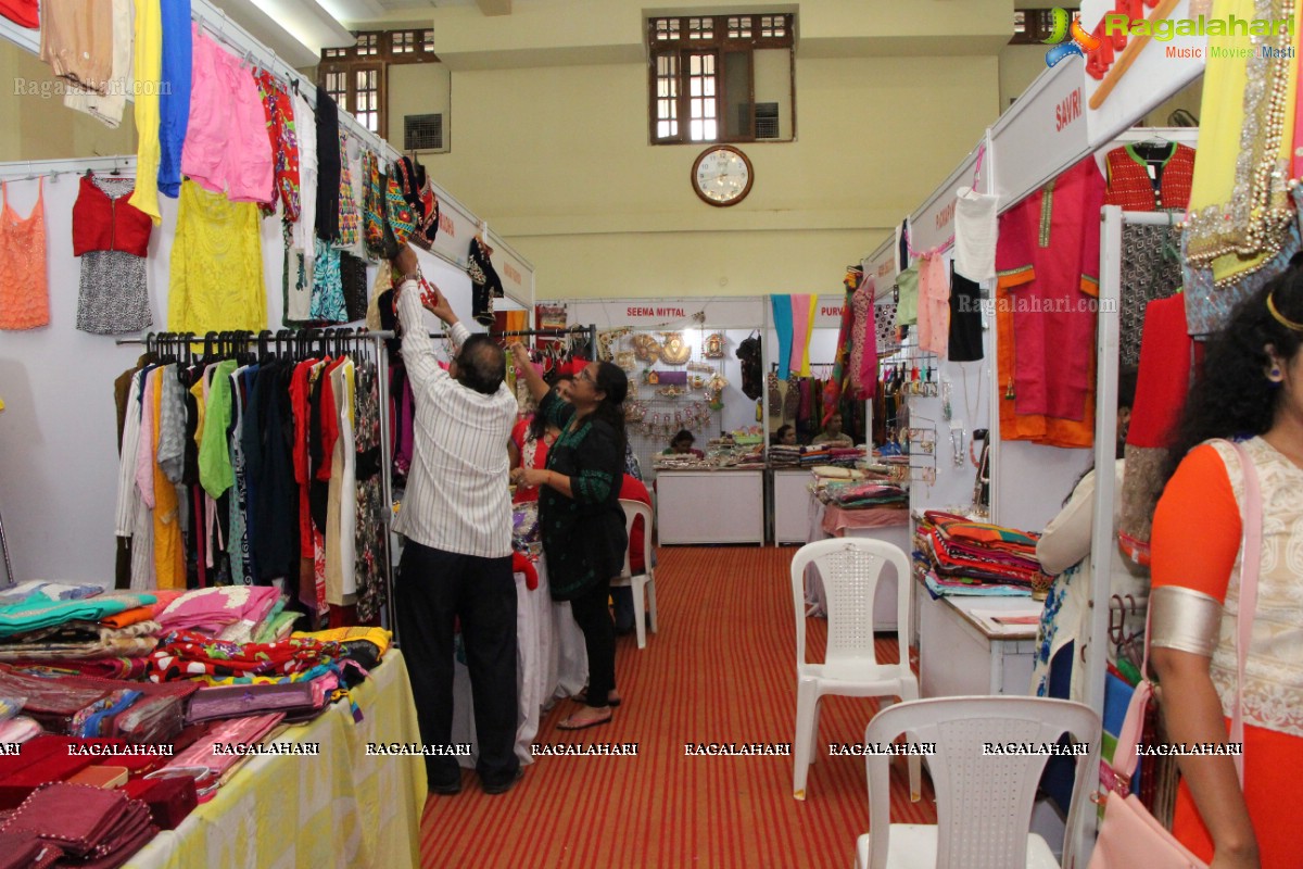 Chaya Devi launches Attitude Exhibition cum Sale at Haryana Bhavan, Hyderabad