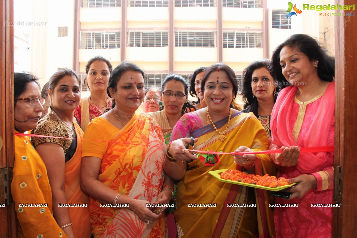 Chaya Devi launches Attitude Exhibition cum Sale at Haryana Bhavan, Hyderabad