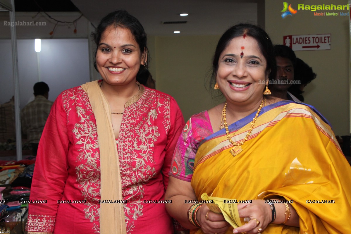 Chaya Devi launches Attitude Exhibition cum Sale at Haryana Bhavan, Hyderabad