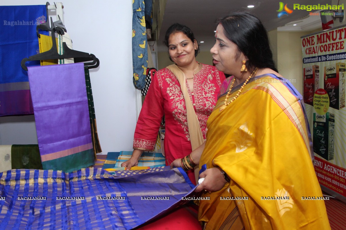 Chaya Devi launches Attitude Exhibition cum Sale at Haryana Bhavan, Hyderabad