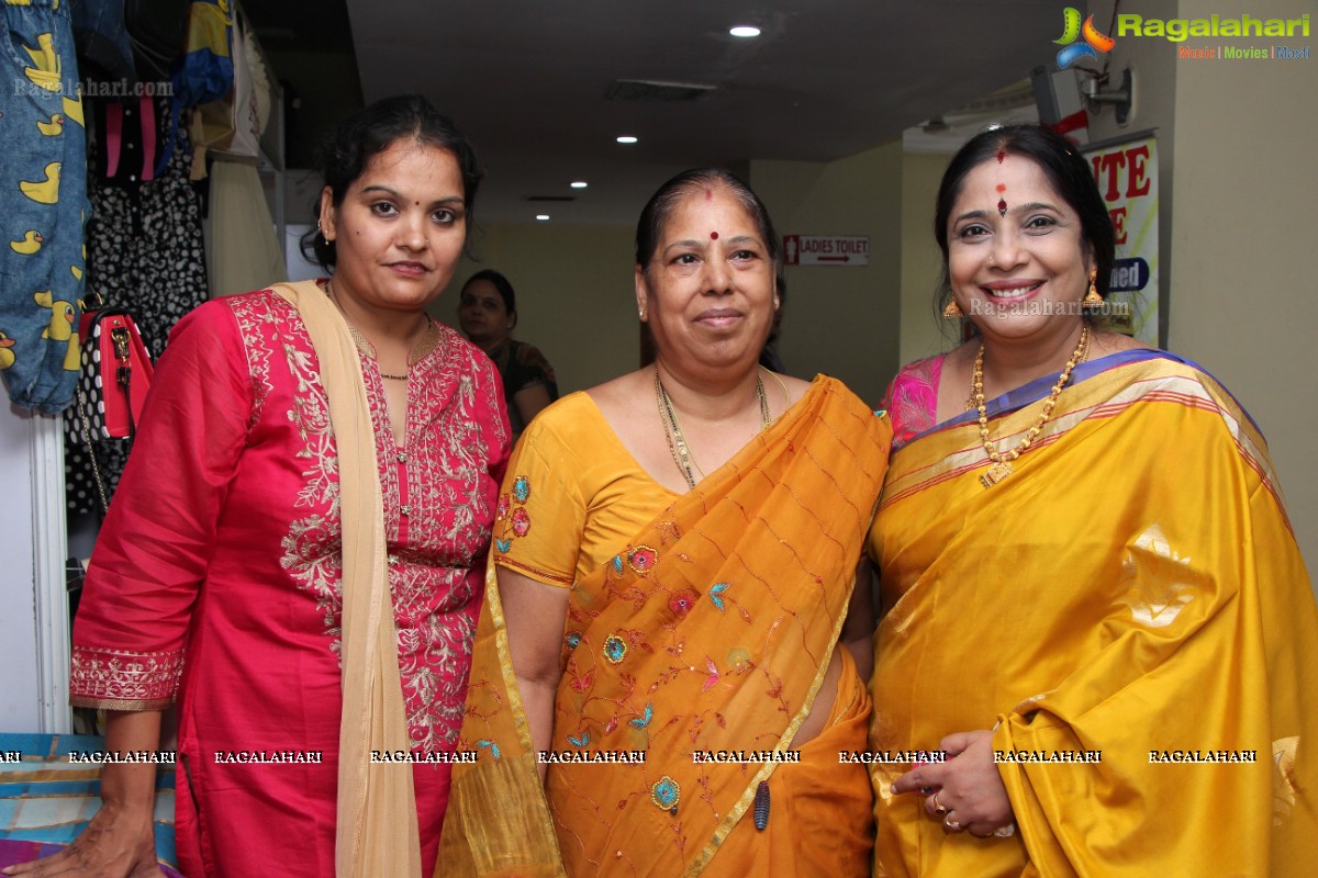 Chaya Devi launches Attitude Exhibition cum Sale at Haryana Bhavan, Hyderabad