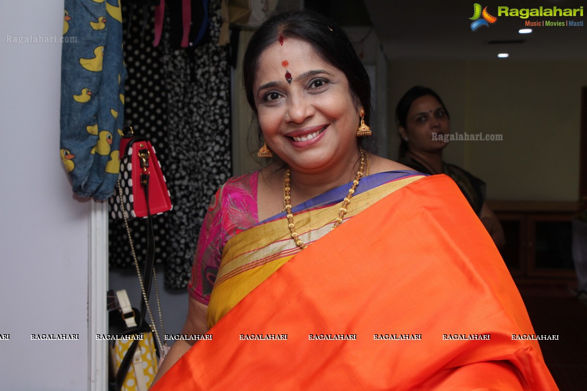 Chaya Devi launches Attitude Exhibition cum Sale at Haryana Bhavan, Hyderabad