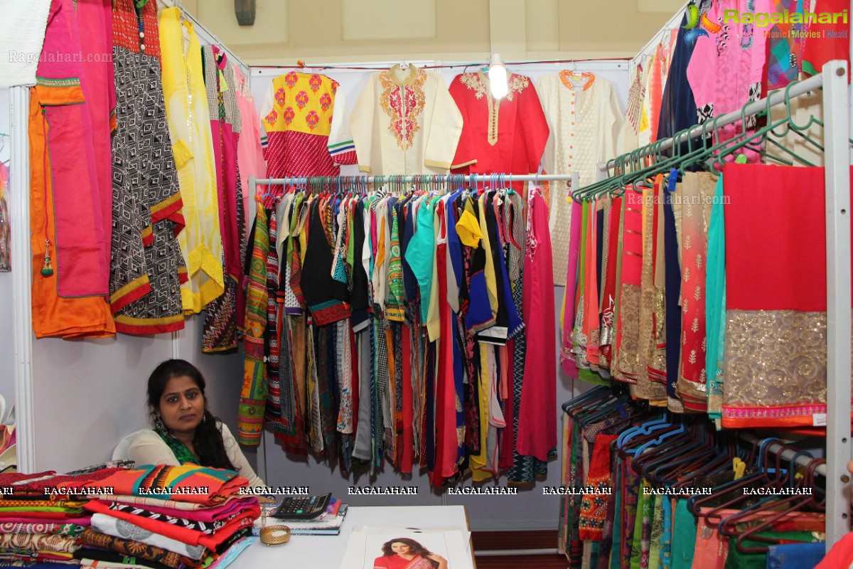 Chaya Devi launches Attitude Exhibition cum Sale at Haryana Bhavan, Hyderabad