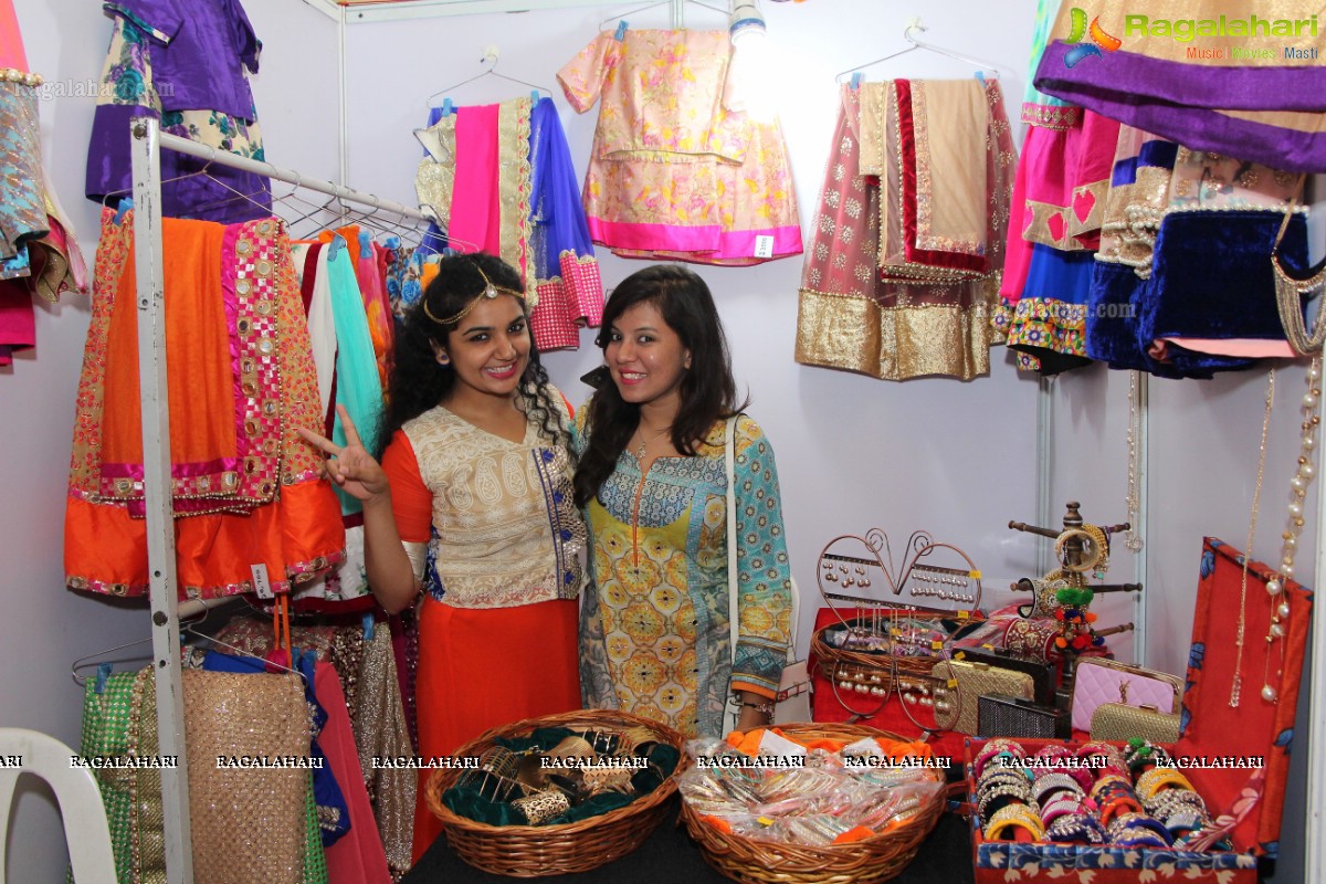 Chaya Devi launches Attitude Exhibition cum Sale at Haryana Bhavan, Hyderabad