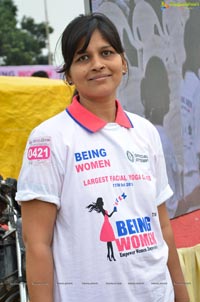 Being Women World Largest Facial Yoga Class